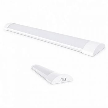 Osram/LEDVANCE LED Value Slim Linear Batten Light 600mm 20W 3CCT Aluminium White