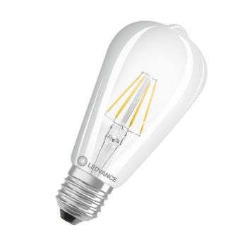 Osram/LEDVANCE LED Vintage Edison ST64 Filament 6W Warm White Clear E27