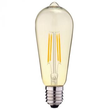 Osram/LEDVANCE LED Vintage Edison ST64 Filament 4W Warm White Amber E27