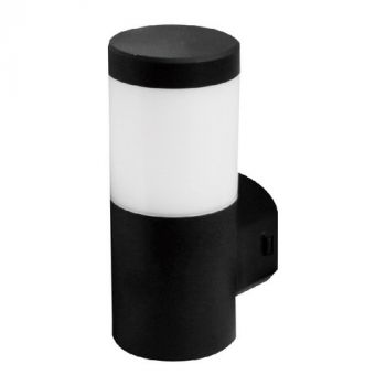 Osram/LEDVANCE E27 Outdoor Wall Light Round 1x Lamp IP65 Black
