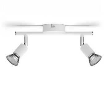 Philips Limbali Bar/Tube White 2xGU10 Build-on Spotlight