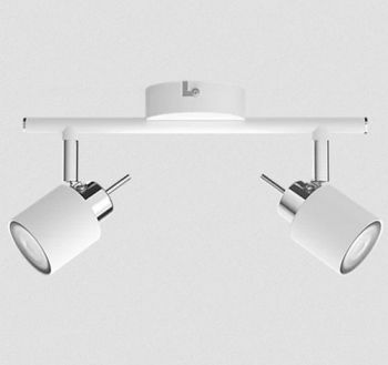 Philips Meranti Bar/Tube White 2xGU10 Build-on Spotlight