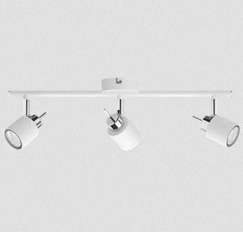 Philips Meranti Bar/Tube White 3xGU10 Build-on Spotlight