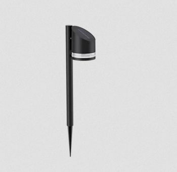 Philips Fyve 1.5W LED 2700K Black 06 Solar Ground Spike