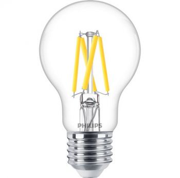 Philips Bulb LED Classic 3.4W A60 E27 Clear Dimmable Bulb