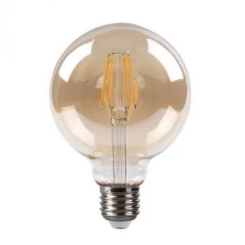 Pioled BD010 E27 G95 6W LED Filament Bronze Dimmable Bulb 2200K