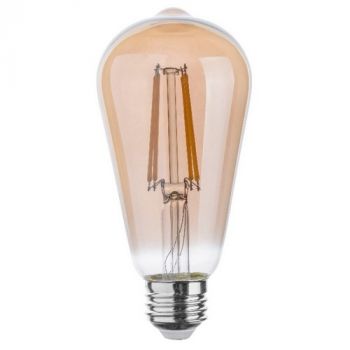Pioled BD012 E27 Pear 6W LED Filament Bronze Dimmable Bulb 2200K