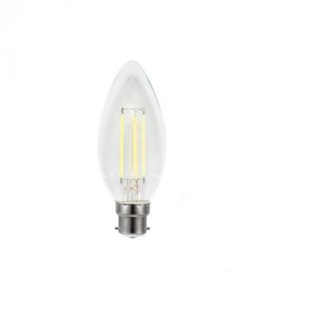 Pioled CF006 B22d Filament 4W LED Clear Bulb 3000K