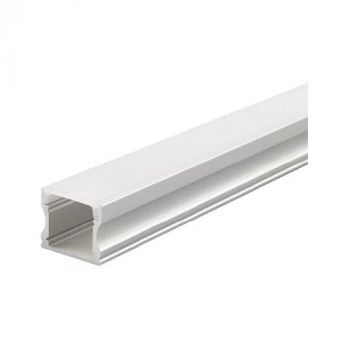 Pioled CH61 LED AL Dotless 1716 profile Surface mount 17mmx14.91mm Aluminium 2m