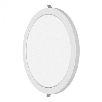 Pioled i034 24W IRIS LED Surface/Recessed Round Panel Light 3000K