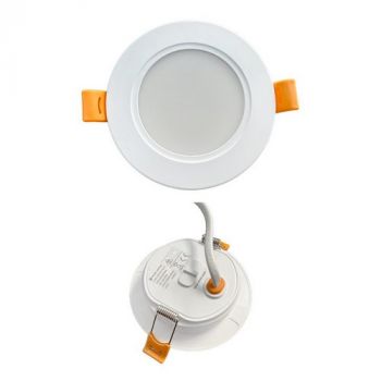 Pioled i050 5W LUKA 3CCT Backlit Recessed Round Panel White