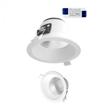 Pioled i060 LEGEND 10W 3CCT IP44 Recessed Round Downlight