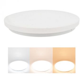 Pioled iC001 12W IP33 Luna 3CCT Round Ceiling Light 3CCT