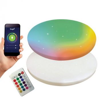 Pioled iC006 Quri LED Smart WIFI Round Ceiling Light with remote RGBW