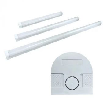 Pioled LL803SD 4ft OARCA 3CCT 60W MS Linkable Batten White