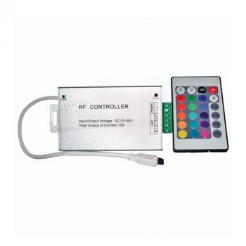 Pioled R003 RGB Controller 12V/24V with Remote - 10M