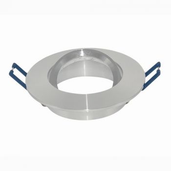 Pioled R203 S6616 CNC Aluminium Downlight Fixture Tilt Silver