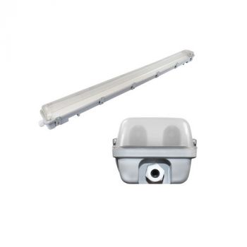 Pioled TF014 Stealth Max 4ft Tri-Proof 2T8 Fixture for LED Tubes
