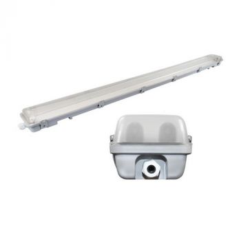 Pioled TF015 Stealth Max 5ft Tri-Proof 2T8 Fixture for LED Tubes