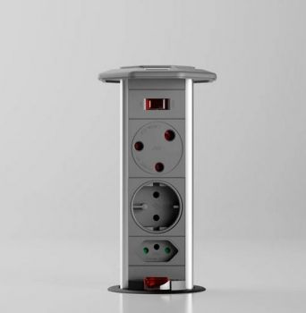 Powerlogic PDOMK5 Dark Grey