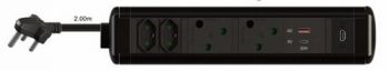 Powerlogic PROTEA-MK2 2XZA 3Pin 2XSA 3Pin 1X45W ChargerA+C 1XHDMI