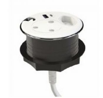 Powerlogic PUNTO-PLUS-WHITE 1XSA 3Pin 1XNewSA 3Pin 1X45W A+C Charger
