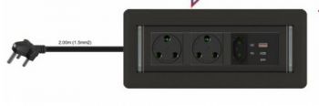Powerlogic ROTADOCKMK1 2XSA 3Pin 1XZA 3Pin 1X45W A+C Charger
