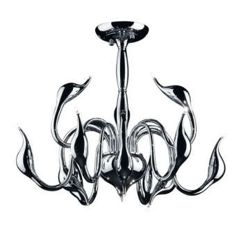Radiant WYN-JP088 Chandelier 12v - Swan 12-Light Traditional - crystal White