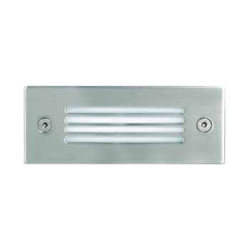 Radiant RB110 Foot Light 230V LED Outdoor Recess grid brick Energy saving Stainless Steel