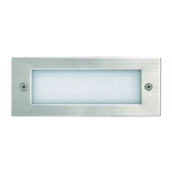 Radiant RB111 Foot Light 240V LED Outdoor Recess plain Energy saving 2.73W Stainless Steel