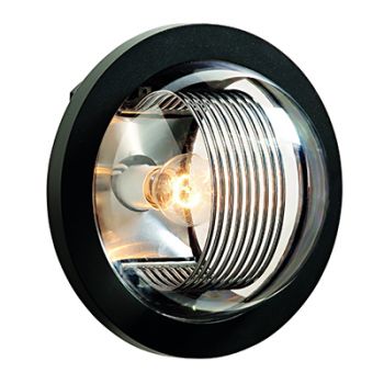 Radiant RB116S Bulkhead 230V - Globe - Outdoor Silver