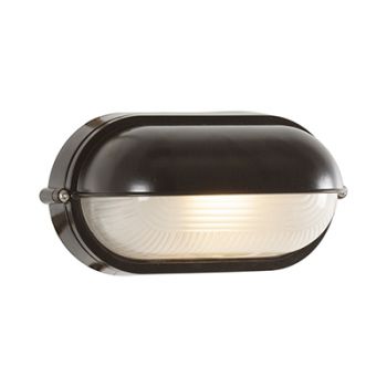Radiant RB134B, RB134W Bulkhead - oval large eyelid - 240V (Multiple Colours/Finishes)