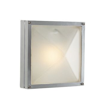 Radiant RB139SG, RB139W Bulkhead - Square small plain - 230V (Multiple Colours/Finishes)