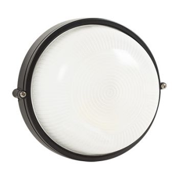 Radiant RB153B, RB153W Bulkhead - round small plain - 240V (Multiple Colours/Finishes)