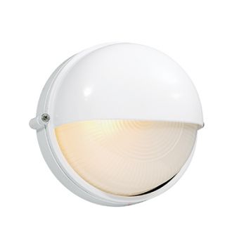 Radiant RB154W Bulkhead - round small eyelid - 240V White