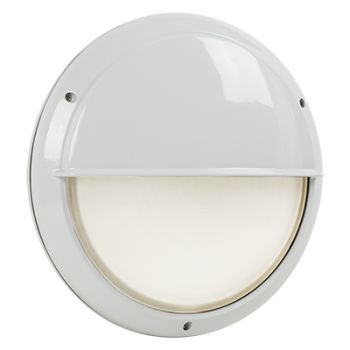 Radiant RB175 Bulkhead - round large eyelid - 230V White