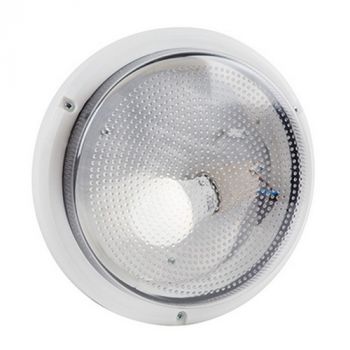 Radiant RB193W Bulkhead ABS Polypropylene Round White E27 1x15w