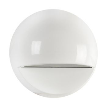 Radiant RB92W Dome Foot Light Indoor Surface E14 1x10W White