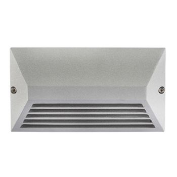 Radiant RB99SG Foot Light - Outdoor Surface Eyelid G9 25W - 100x185mm Silver Grey