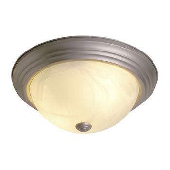 Radiant RC102 Tex Ceiling Light 2X60W 240V 340mm Satin Silver