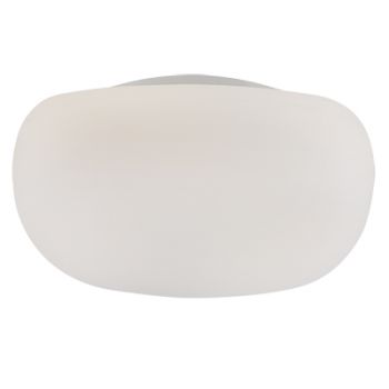 Radiant RC148 Ceiling Light 230V - Cheese Cake Square 250mm White