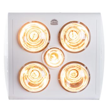 Radiant RC166 5LT Ceiling Light/heater/Extractor Fan (cut out 320x320mm) White