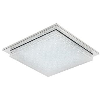 Radiant RC173 LED Acrylic Crystal Square Ceiling Light 18W 4000K Energy saving Chrome