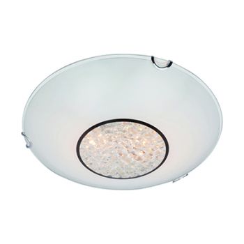 Radiant RC184 Crystal Ceiling Light 230V – 3X40W E27 Round Energy Saving White