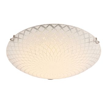 Radiant RC225 Line pattern Ceiling Light 2X40W E27 300mm Chrome