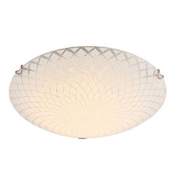 Radiant RC226 Line Pattern Ceiling Light 3X40W E27 400mm Chrome