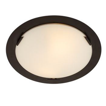 Radiant RC233, RC115 Ura Ceiling Light E27 2X60W 230V Metal 350mm (Multiple Colours/Finishes)