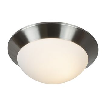 Radiant RC52SCW, RC52SSW Bevel Ceiling Light E27 1X60W 240V 305mm (Multiple Colours/Finishes)