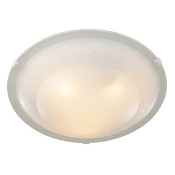 Radiant RC61 Aztec Pattern Ceiling Light 400mm 3x60W E27 White