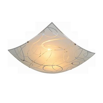 Radiant RC73 Ceiling Light 3xE27 Square 400mmx400mm White